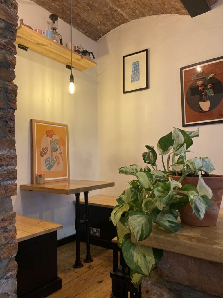 Small street espresso
