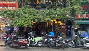 Motorini e caffè in Vietnam